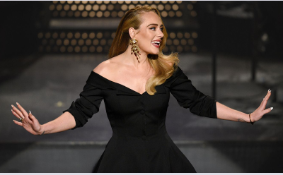 Adele's weight extremal loss transformation photo